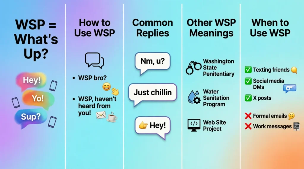 What Does WSP Meaning