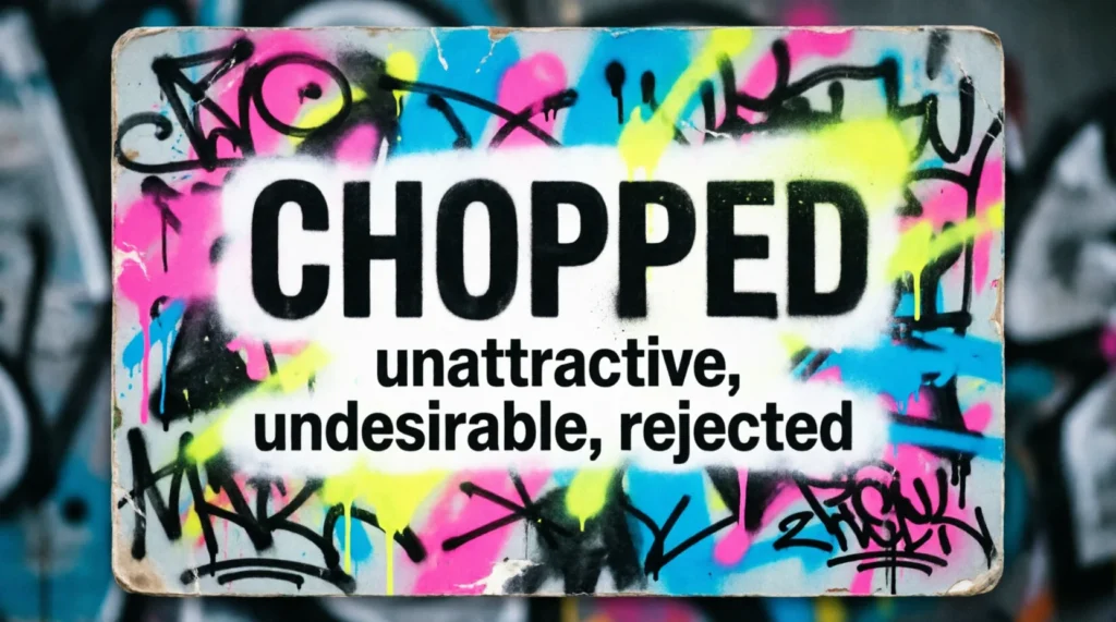 What Does “Chopped” Mean in Slang?