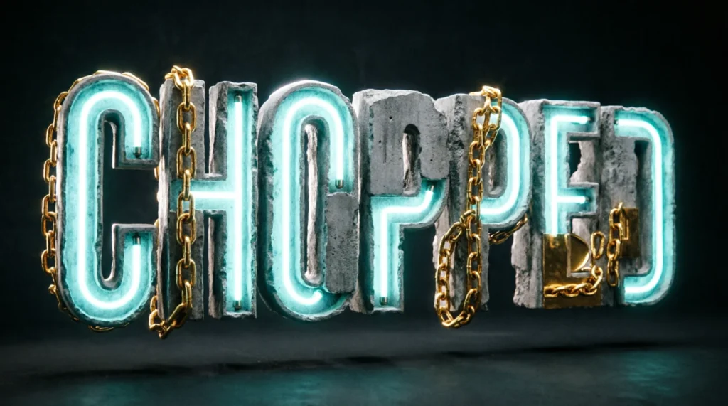 What Does Chopped Mean in Slang?